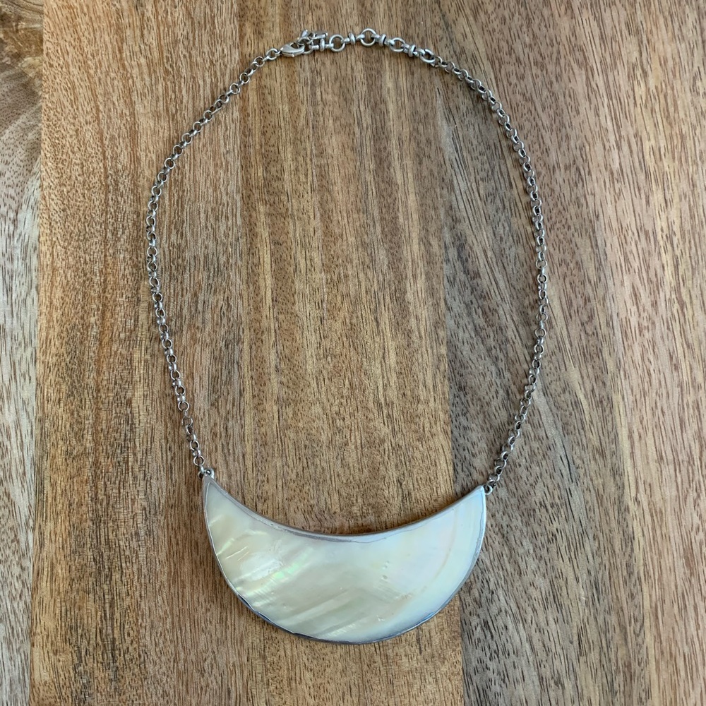 Lucky Brand | White Shell Statement Necklace